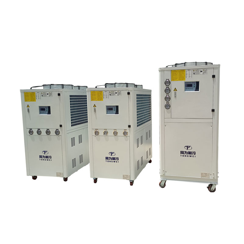 The 8 ton industrial air cooled chiller has attracted widespread attention